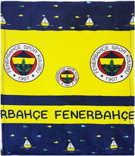 Laden Sie das Bild in den Galerie-Viewer, Fenerbahce Baby Fleecedecke 100x120cm