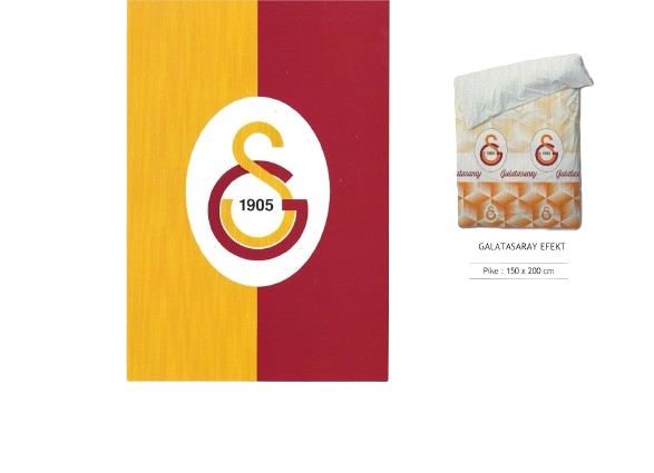 Galatasaray 1905 Tagesdecke/Pike 150x200
