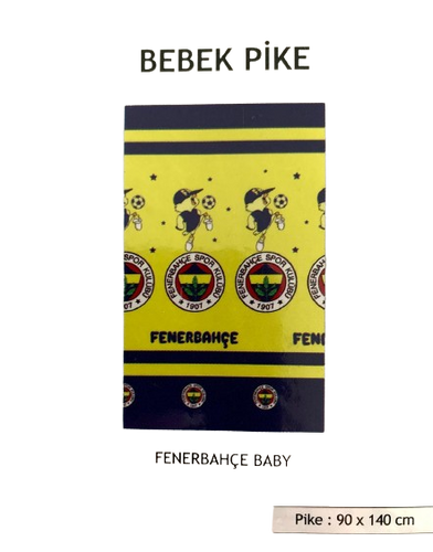 Fenerbahce Baby Tagesdecke/Pike 90x140cm