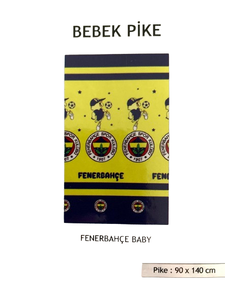 Fenerbahce Baby Tagesdecke/Pike 90x140cm