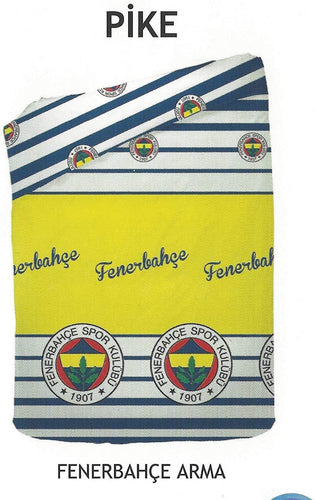 Fenerbahce 1907 Pike/Tagesdecke 160x220cm